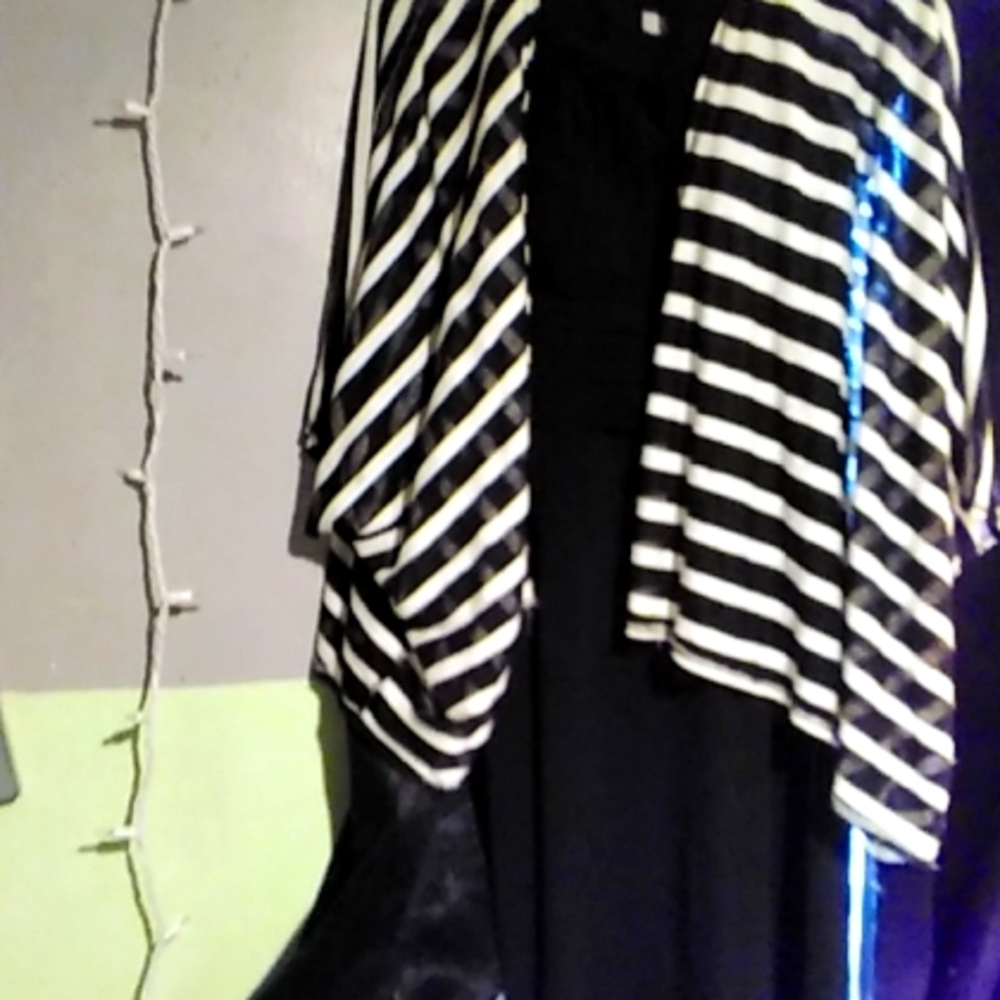 Long black dress